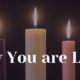 Know You are Loved: Advent Christmas Day